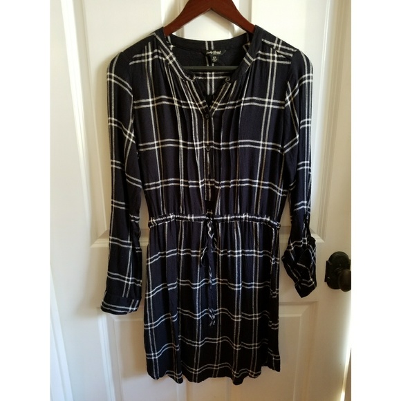 Lucky Brand Dresses & Skirts - Lucky Brand black check dress